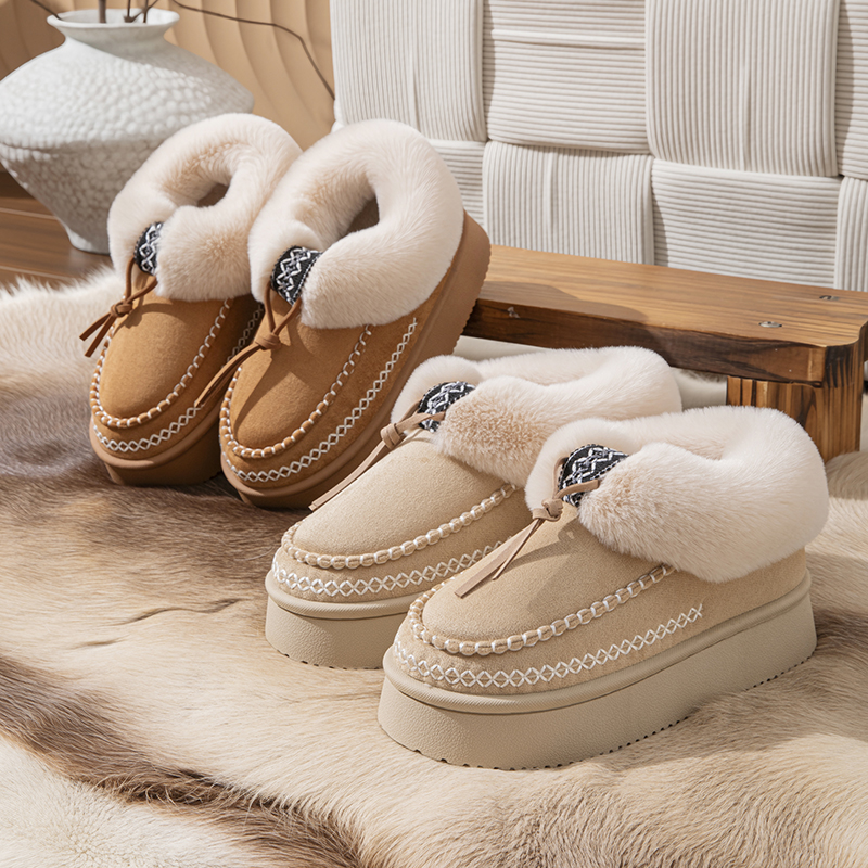 Women'S Shoes For Fall - Winter Fluffy Women's Slippers Casual Plush