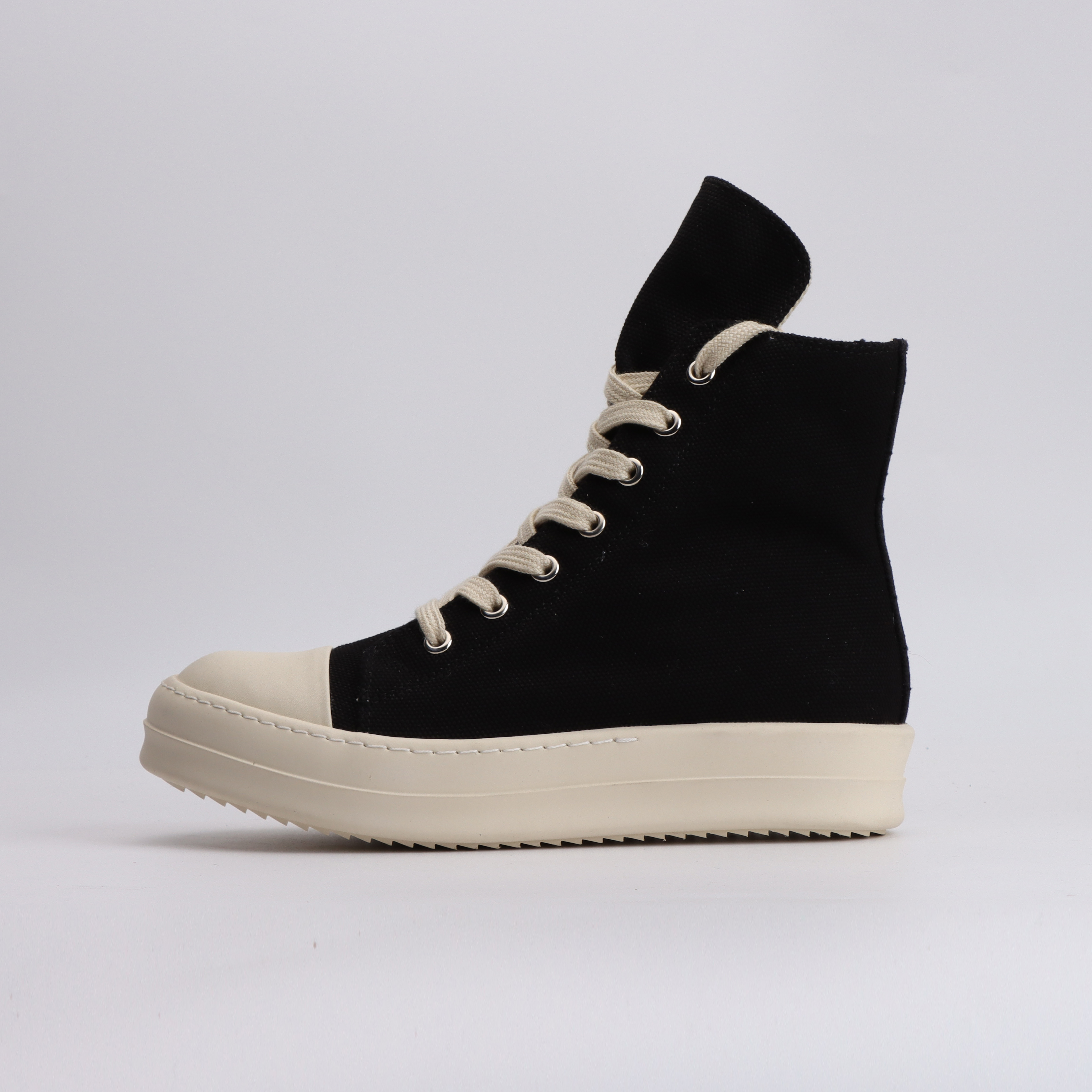 Women'S Shoes Rick Owens - Ricks Genious Black Suede Leather High