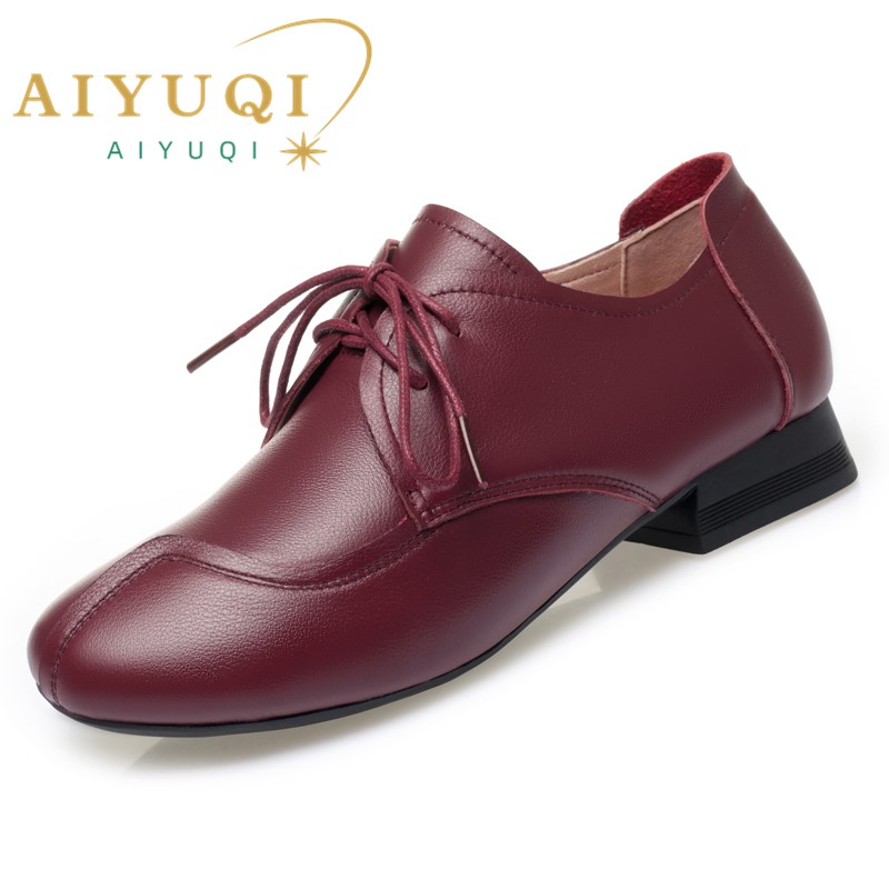 Women'S Shoes For Fall - AIYUQI Women's Casual Shoes Genuine Leather