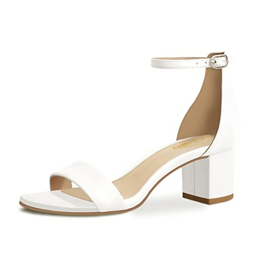 PIZZ ANNU Women's Low Block Ch - Low Block Heel Pump บทวิจารณ์และราคา