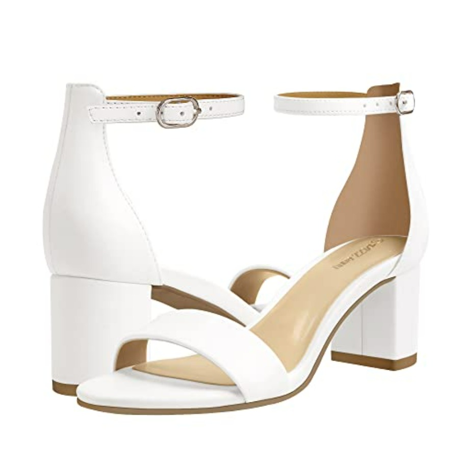 PIZZ ANNU Women's Low Block Ch - Low Block Heel Pump บทวิจารณ์และราคา