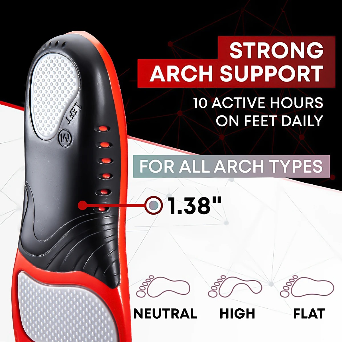 220+ Lbs Heavy Duty High Arch  - Women'S Shoes For Standing All Day บทวิจารณ์และราคา