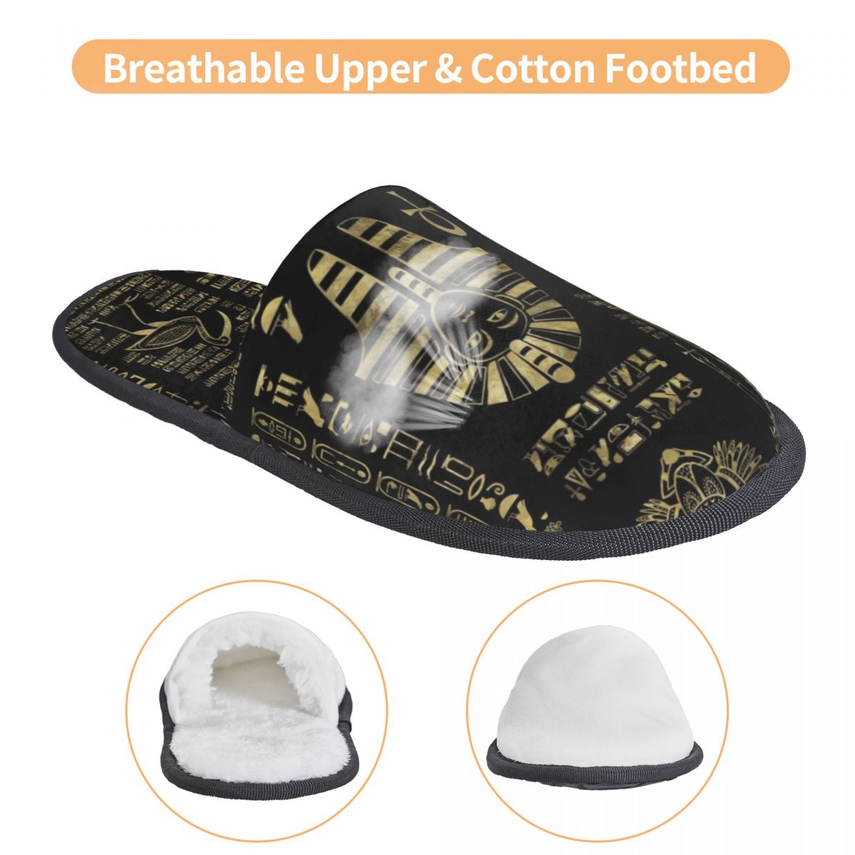 Custom Print Egyptian Hierogly - Women Shoes Egypt บทวิจารณ์และราคา