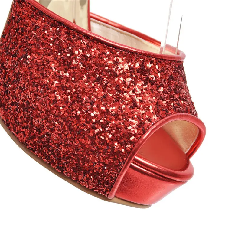 Silver Summer Women High Heel  - Women Shoes Black บทวิจารณ์และราคา