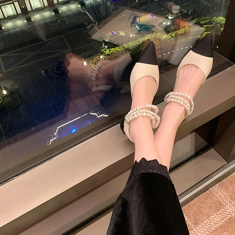 Women Pump PU Square Heels New - Low Block Heel Pump บทวิจารณ์และราคา