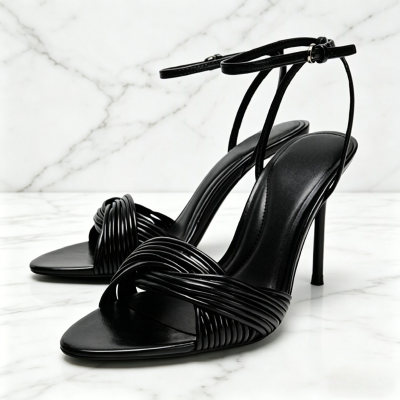 Fashion Crossover Front Straps - Women Shoes Luxury Brand บทวิจารณ์และราคา