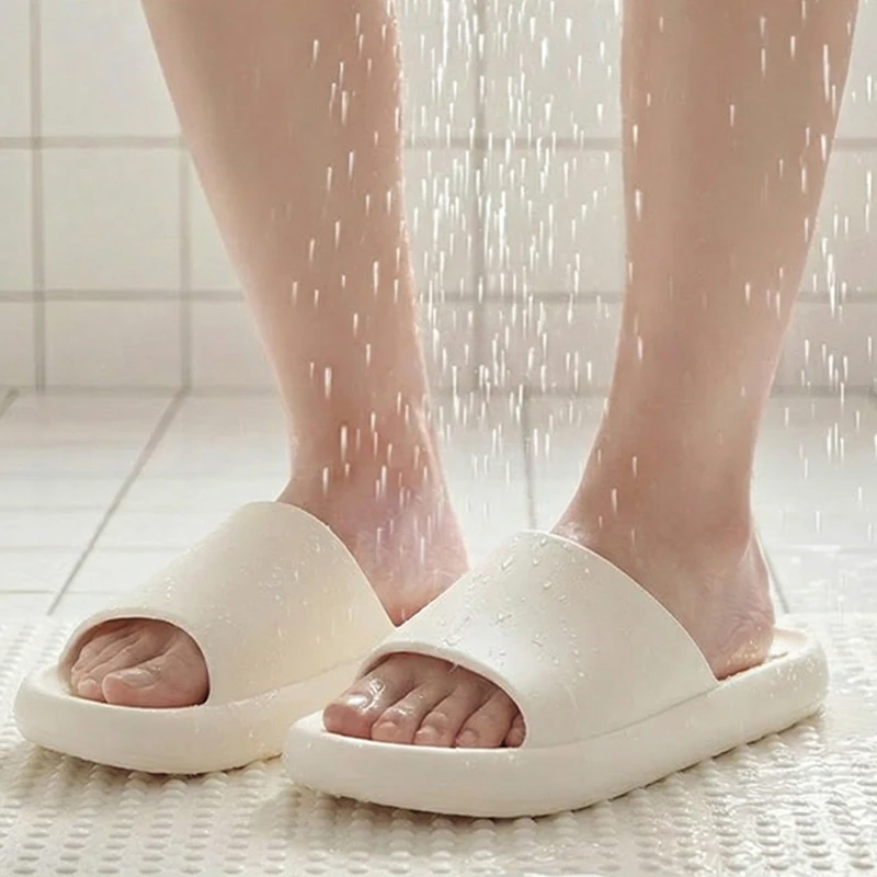Hollow Out EVA Bathroom Shower - Mule Slip On บทวิจารณ์และราคา