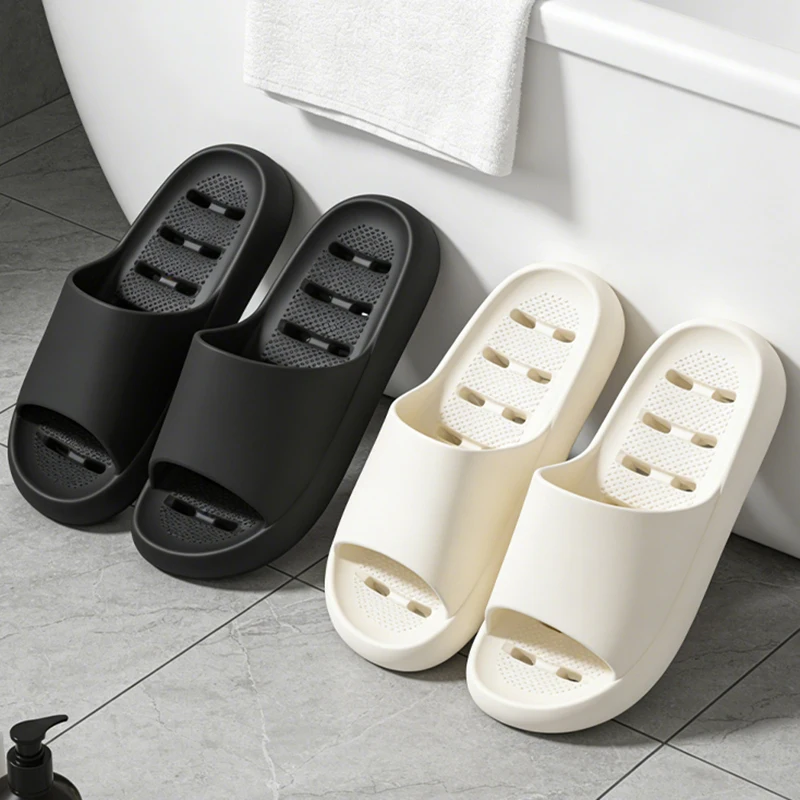 Hollow Out EVA Bathroom Shower - Mule Slip On บทวิจารณ์และราคา