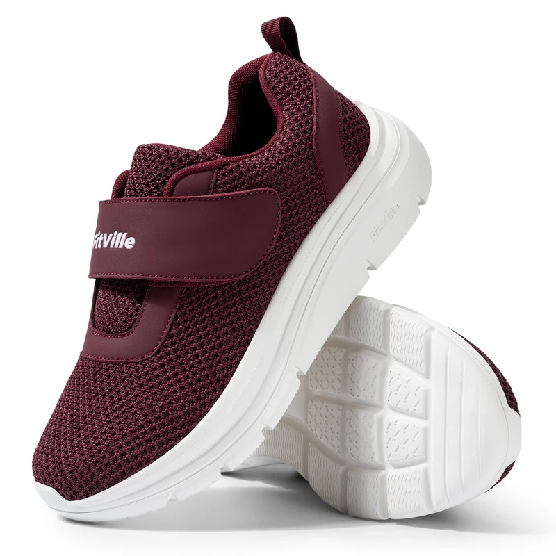 FitVille Sneakers Women'S Shoe - Women'S Shoes For Wide Feet บทวิจารณ์และราคา