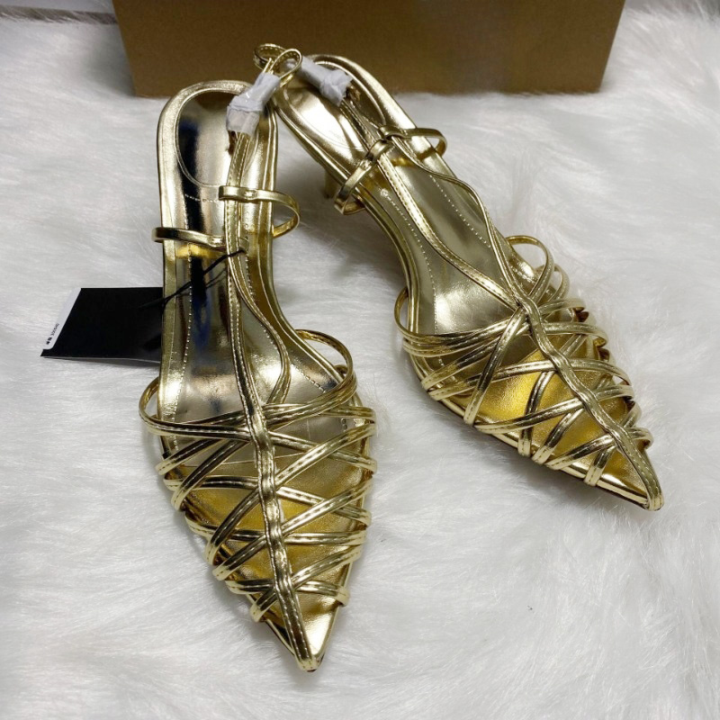Summer Hollow Out High Heels S - Women Shoes Luxury Brand บทวิจารณ์และราคา