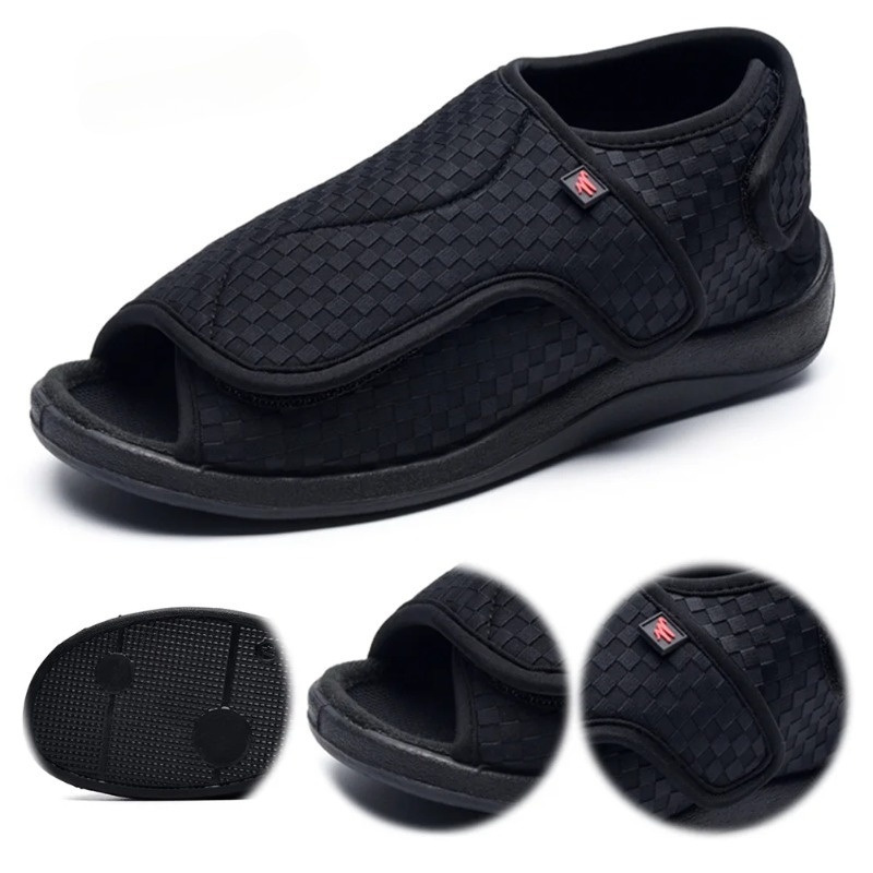 Women Men Diabetic Slippers Ex - Women'S Shoes For Wide Feet บทวิจารณ์และราคา