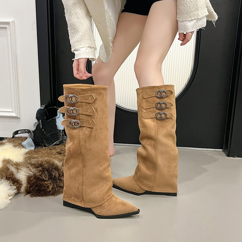 Western Cowboy Pointed Toe Boo - Western Cowgirl Boot บทวิจารณ์และราคา