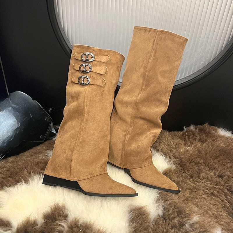 Western Cowboy Pointed Toe Boo - Western Cowgirl Boot บทวิจารณ์และราคา