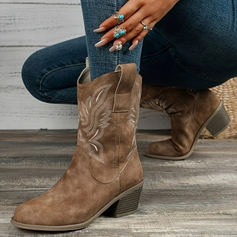 Womens Western Cowboy Boots Mi - Western Cowgirl Boot บทวิจารณ์และราคา