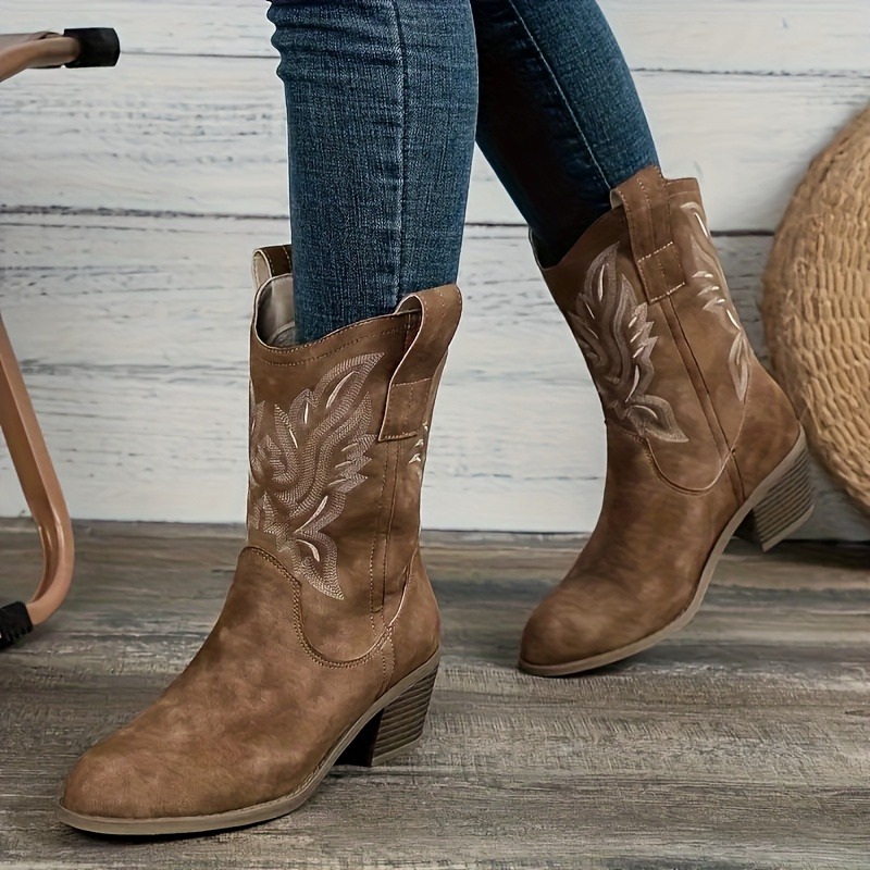 Womens Western Cowboy Boots Mi - Western Cowgirl Boot บทวิจารณ์และราคา