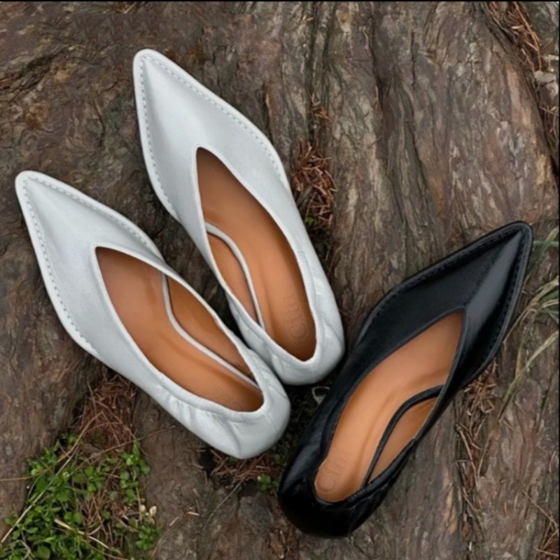 2025 New Pointed Toe Single Sh - Mule Slip On บทวิจารณ์และราคา