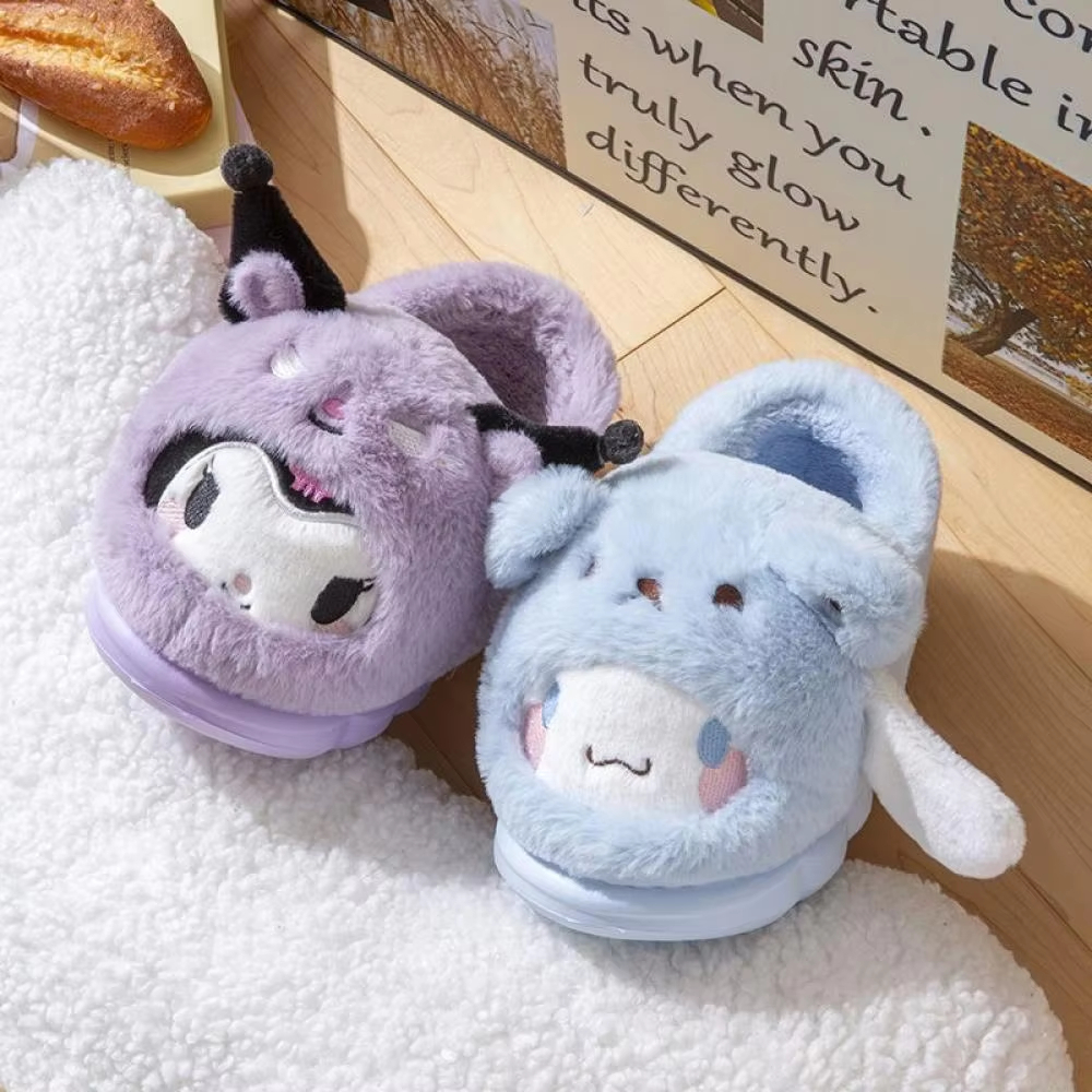 Anime Winter Plush Slippers Ku - Women'S Shoes For Fall บทวิจารณ์และราคา