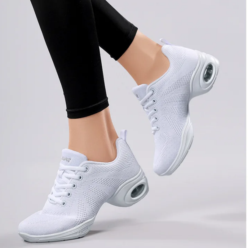 Women's Black Mesh Dance Sneak - Women'S Zumba Shoes บทวิจารณ์และราคา