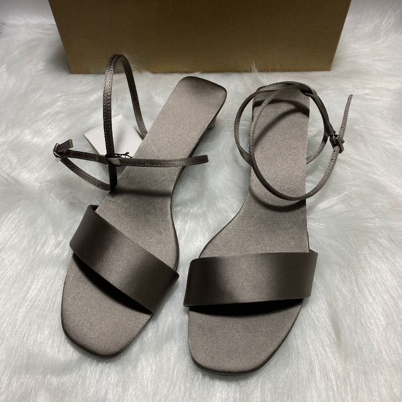 Luxury Satin Ankle Strap Low H - Women Shoes Luxury Brand บทวิจารณ์และราคา
