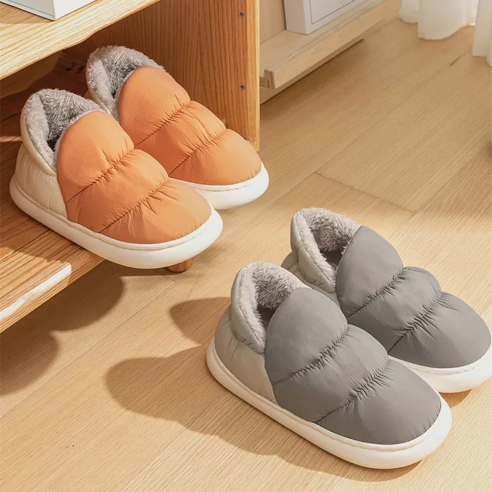 Women Men Slippers Winter Down - Women'S Shoes For Fall บทวิจารณ์และราคา