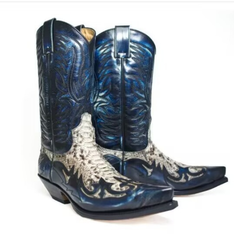 Embroidered Western Cowboy Boo - Western Cowgirl Boot บทวิจารณ์และราคา