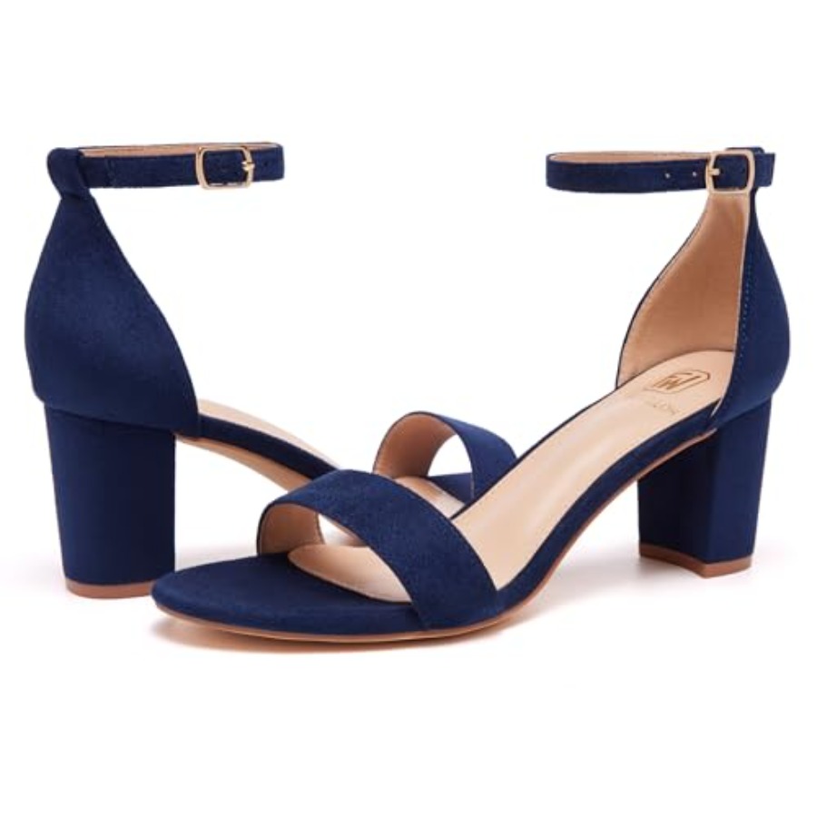 FW FRAN WILLOR Women Open Toe  - Low Block Heel Pump บทวิจารณ์และราคา