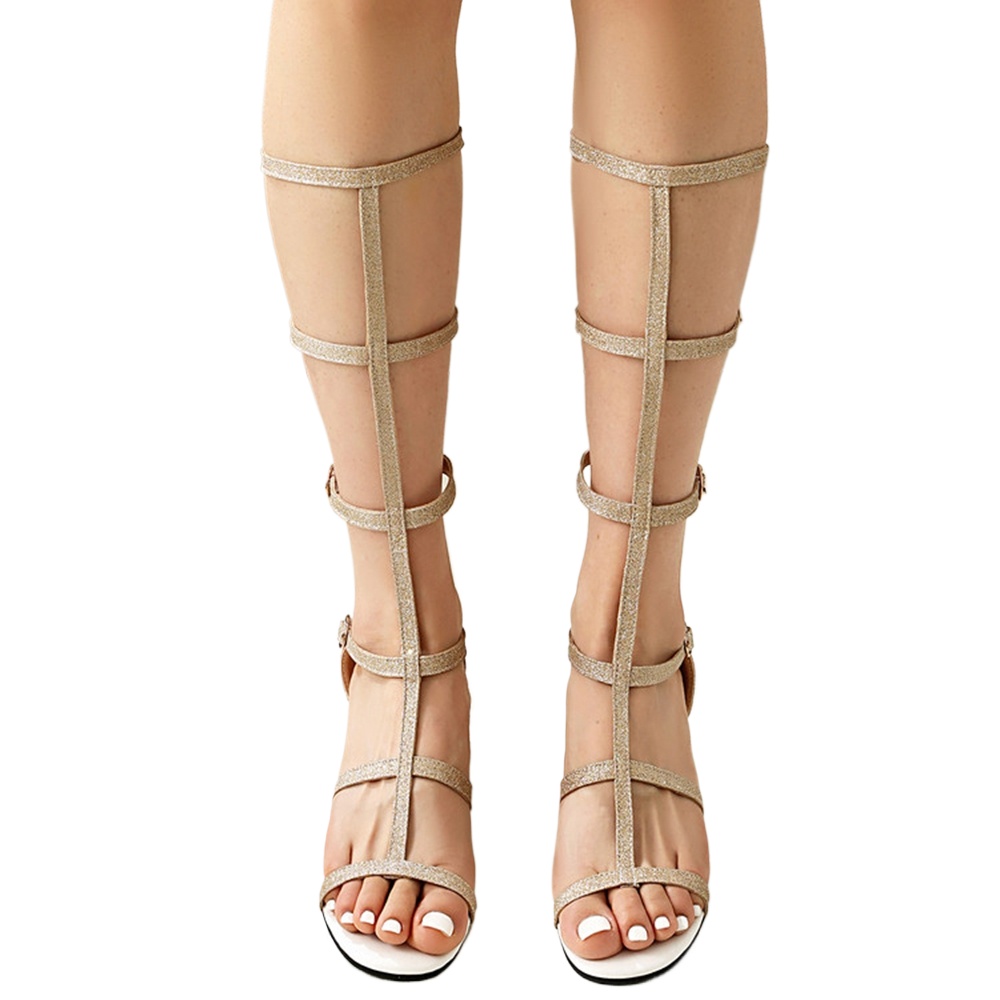 Ladies Strappy Gladiator Sanda - Women'S Shoes For Wide Feet บทวิจารณ์และราคา