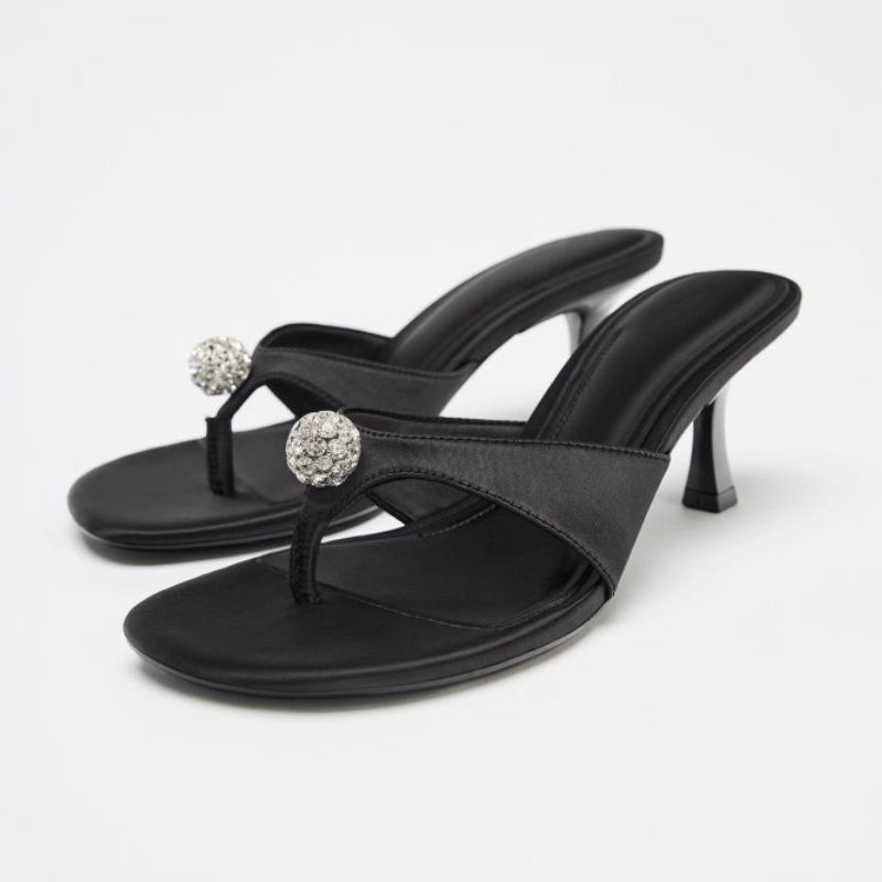 Sparkly Rhinestones High Heels - Women Shoes Luxury Brand บทวิจารณ์และราคา