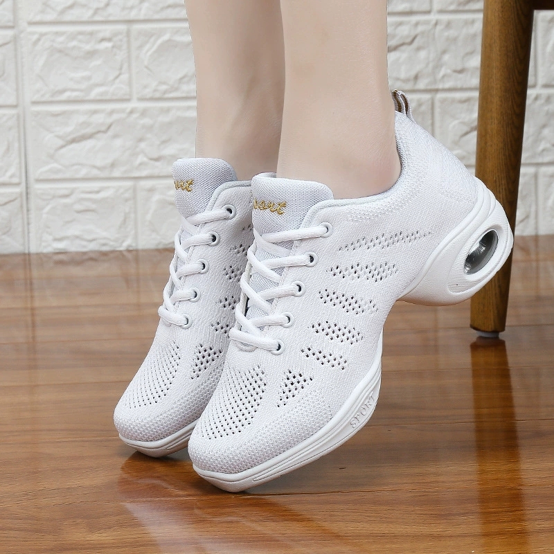 Women's Breathable Mesh Dance  - Women'S Zumba Shoes บทวิจารณ์และราคา