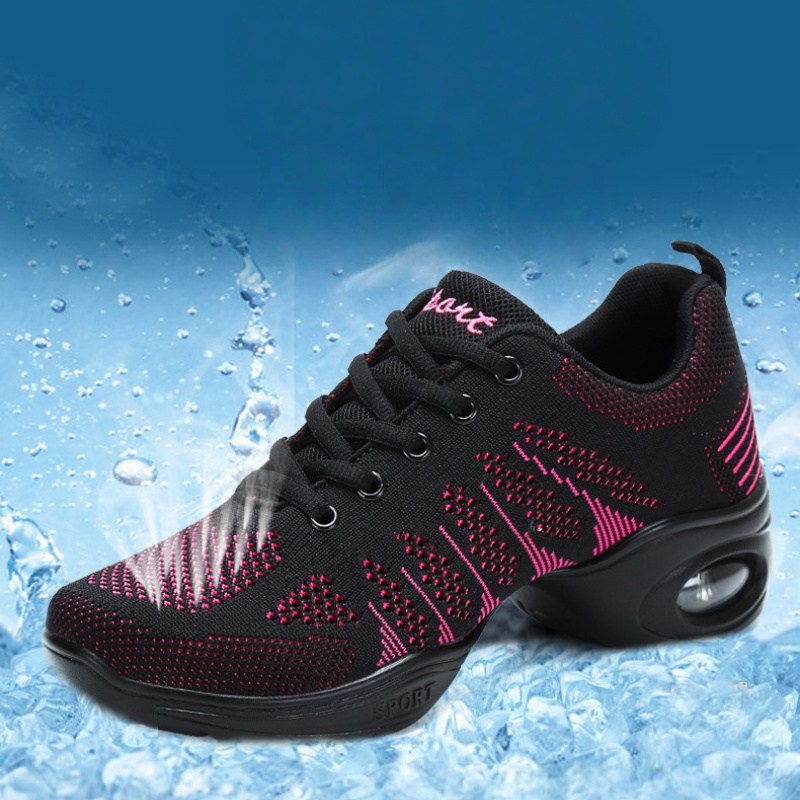Women's Breathable Mesh Dance  - Women'S Zumba Shoes บทวิจารณ์และราคา