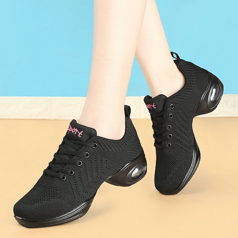 Women's Breathable Mesh Dance  - Women'S Zumba Shoes บทวิจารณ์และราคา