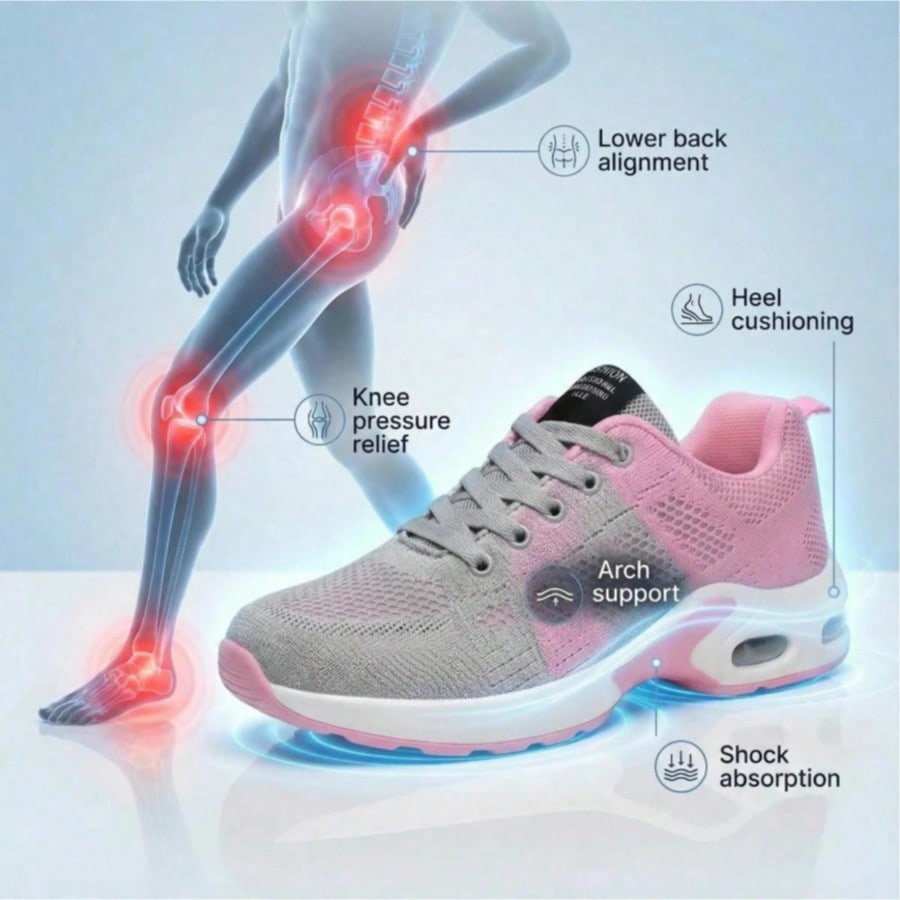 Arch Support Wide Toe Box Anti - Women'S Shoes For Standing All Day บทวิจารณ์และราคา