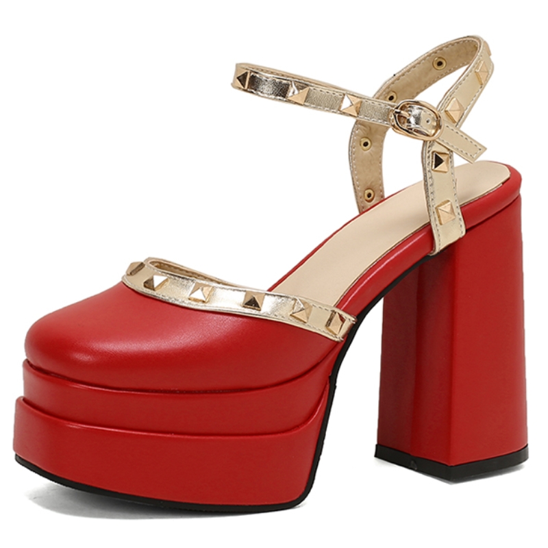 Luxury High Heels Summer Shoes - Women Shoes Black บทวิจารณ์และราคา
