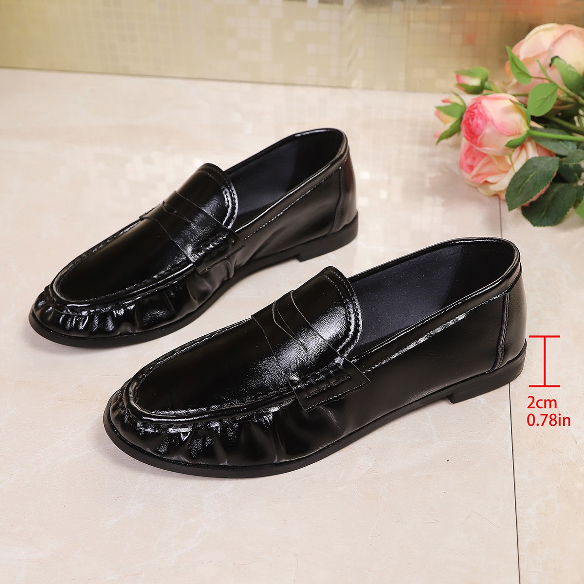 2026 Summer British Style Blac - Women Shoes Black บทวิจารณ์และราคา