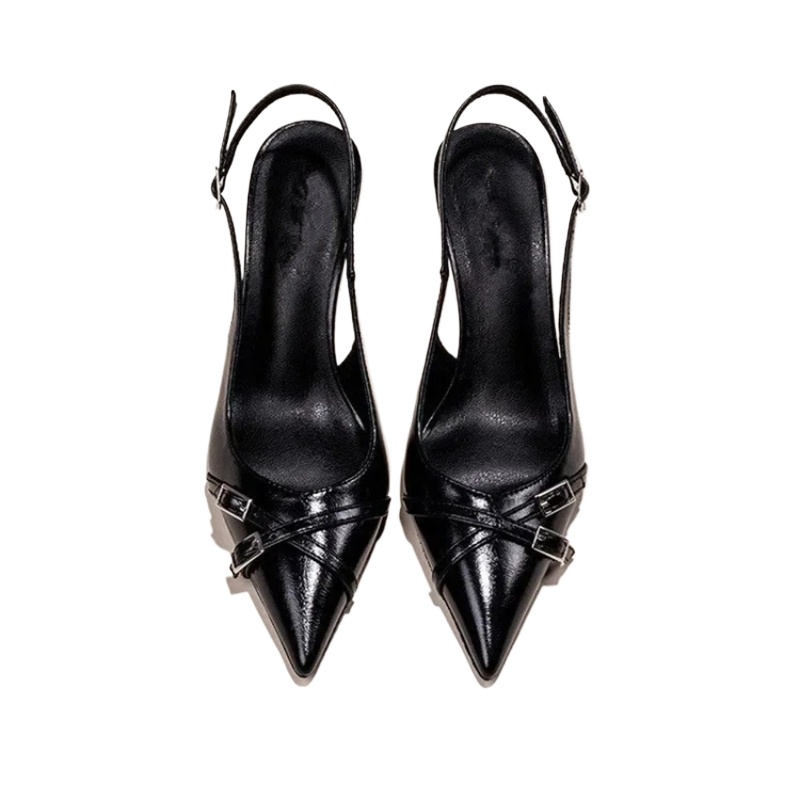 2026 New High-heeled Shoes Sum - Women Shoes Black บทวิจารณ์และราคา