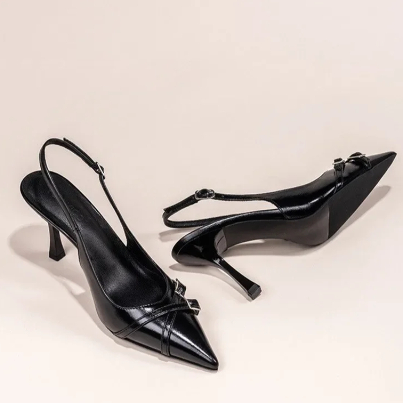 2026 New High-heeled Shoes Sum - Women Shoes Black บทวิจารณ์และราคา